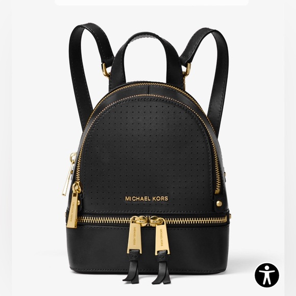 Michael Kors mini Rhea backpack - Picture 2 of 10